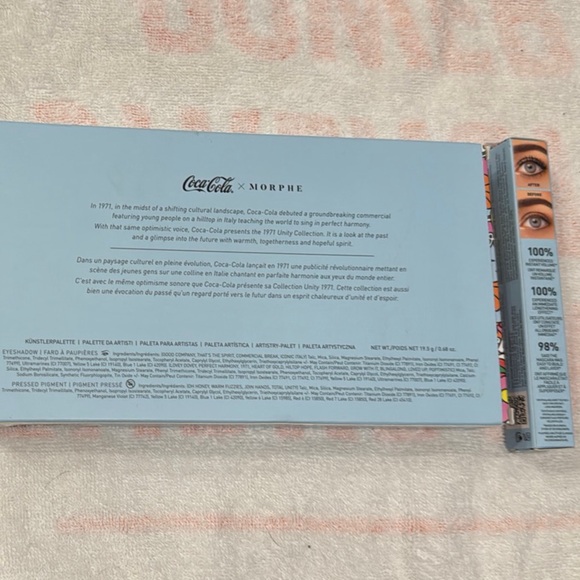 Morphe x Coca-Cola 1971 Collection Palette and Mascara - Picture 2 of 8